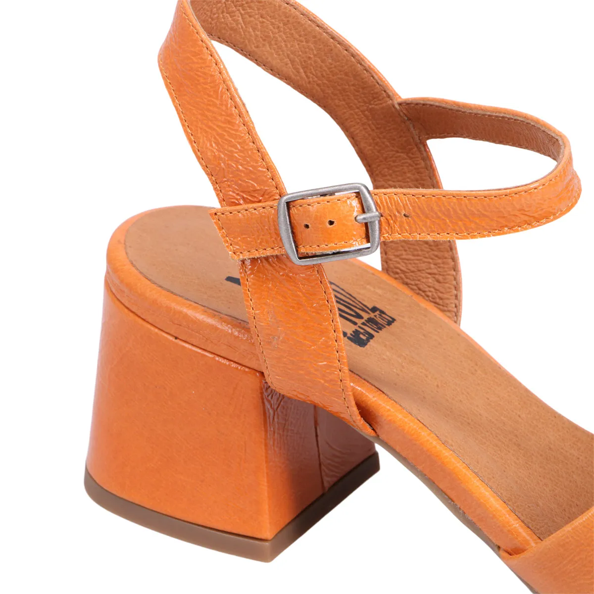 Bela Patent Heeled Sandal