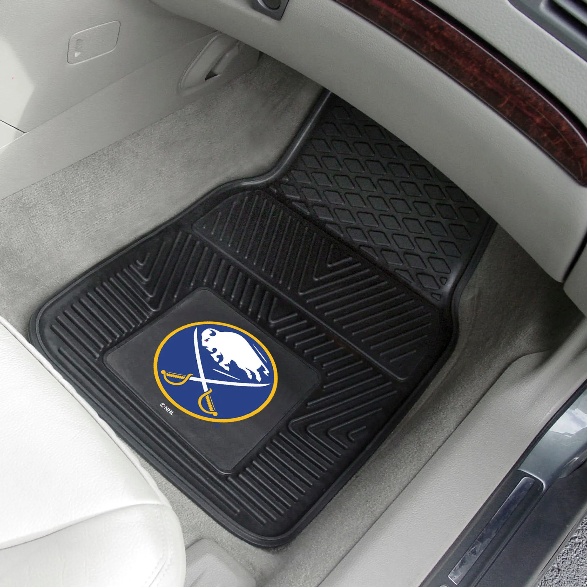 Fanmats Buffalo Sabres Heavy Duty Car Mat Set - 2 Pieces